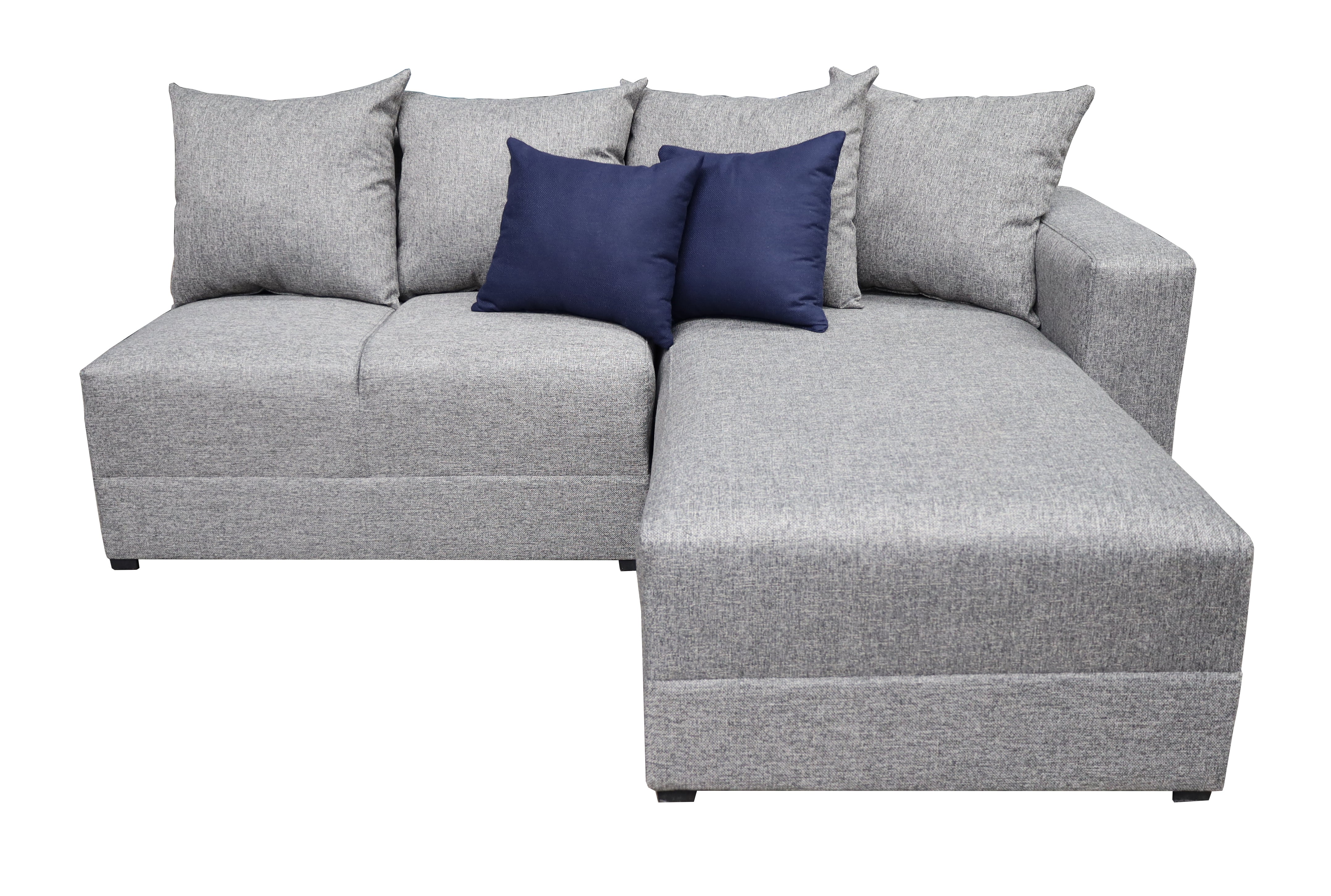 Sala Esquinera Orlando Gris Plata - 200 x 160 cm, El Bazar Store
