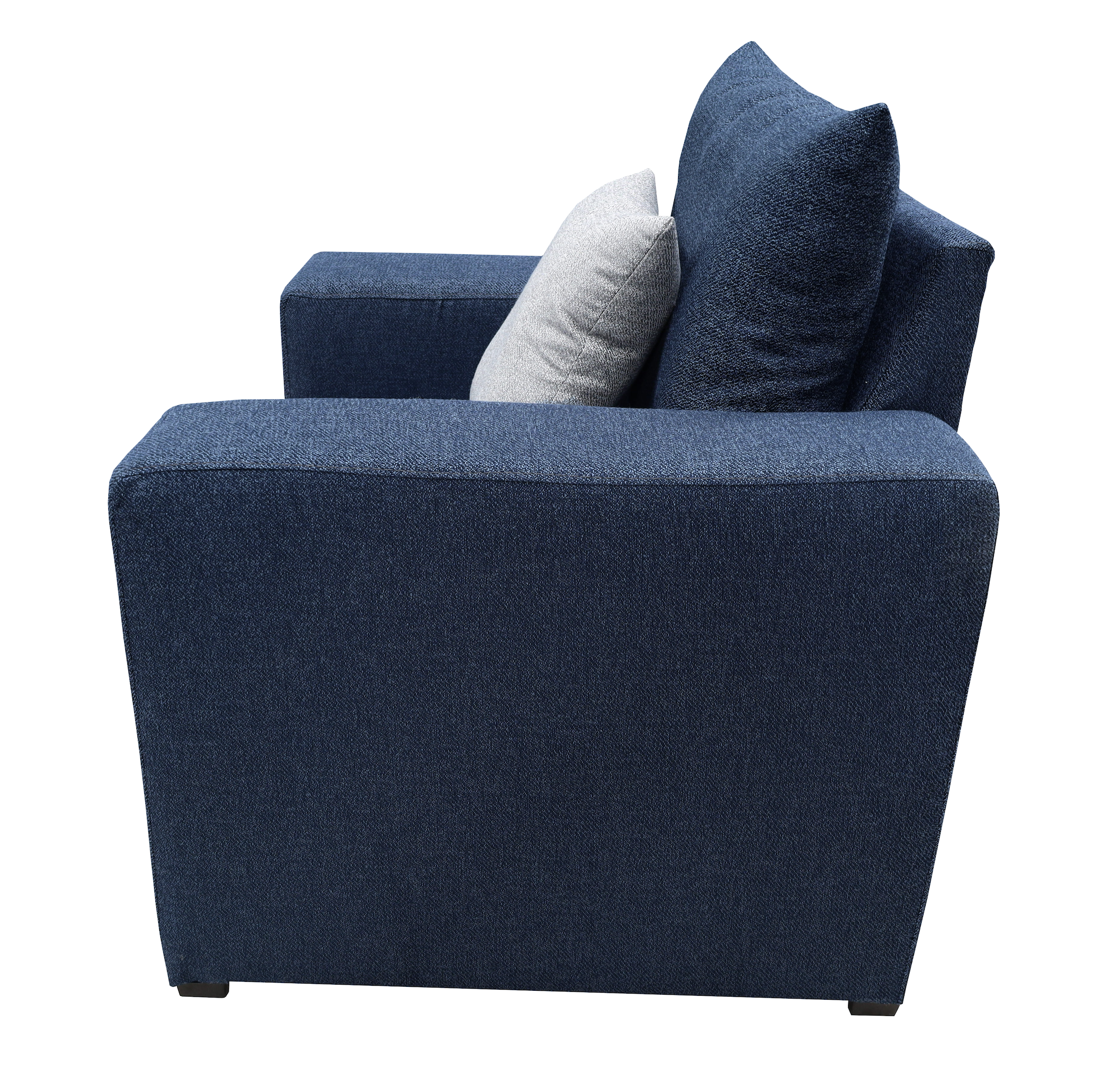 Sillon El Bazar Store Miami Lino Azul marino 1 Plaza, Modular, Moderno, Sala
