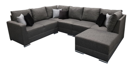 Sala Esquinera Modular El Bazar Store Artemis 230x300 cm, Derecha ó Izquierda, Tela Lino nacional