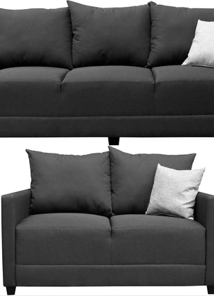 Sala Modular 3-2 El Bazar Store Atlanta Lino nacional Sofá Love seat