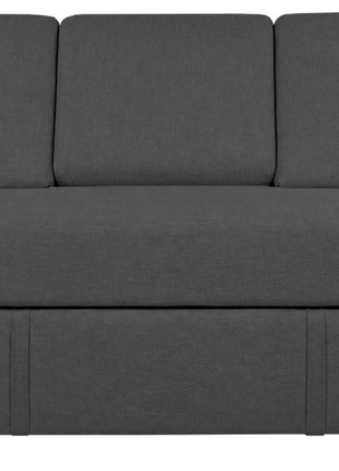 Sofá Cama El Bazar Store Grace Lino Cama Extensible Respaldo Abatible Portavasos en Brazos