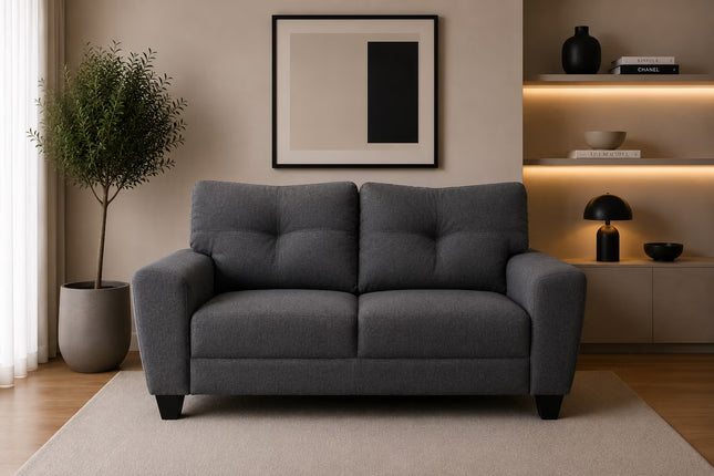 Love seat El Bazar Store Sidney Lino 2 plazas, Modular, Moderno, Sala, Sofa