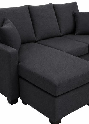 Sala Esquinera El Bazar Store Denver, 200x140 cm, Lado derecho e Izquierdo, Lino nacional, Sofa