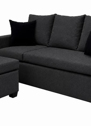 Sala Esquinera El Bazar Store Denver, 200x140 cm, Lado derecho e Izquierdo, Lino nacional, Sofa