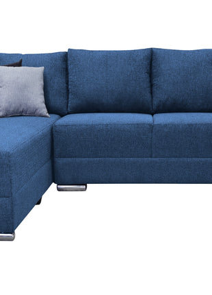 Sala Corbel - Esquinera en "U" Azul Marino, 200x315x255 cm, 4 salas en 1, El Bazar Store