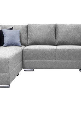 Sala Corbel - Esquinera en "U" Plata, 200x315x255 cm, 4 salas en 1, El Bazar Store