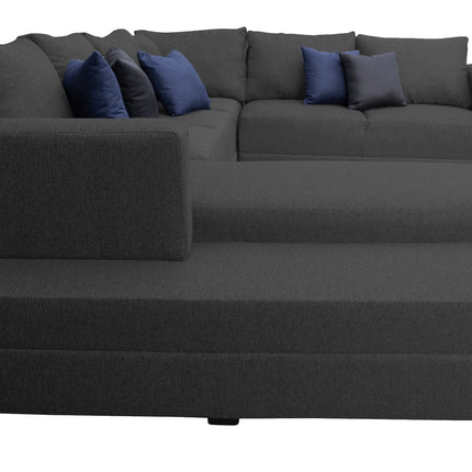 Sala Corbel Esquinera en "U" Lino 200x315x255 cm 4 salas en 1 El Bazar Store