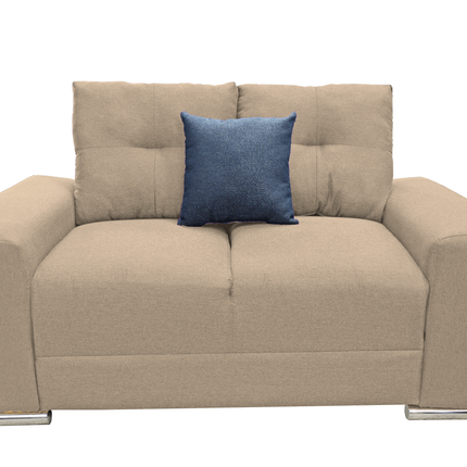 Sala Modular 3-2-1 El Bazar Store Suecia Beige, Sofa, Love seat y sillon