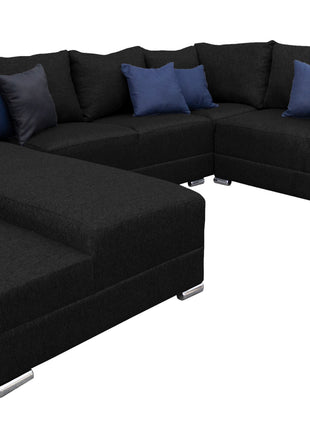 Sala Corbel Esquinera en "U" Lino 200x315x255 cm 4 salas en 1 El Bazar Store