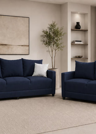 Sala Modular 3-2 El Bazar Store Atlanta Lino nacional Sofá Love seat