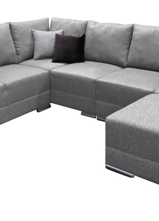 Sala Esquinera Modular El Bazar Store Artemis 230x300 cm, Derecha ó Izquierda, Tela Lino nacional