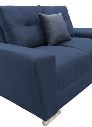 Love seat El Bazar Store Suecia Lino 2 plazas, Modular, Moderno, Sala, Sofa
