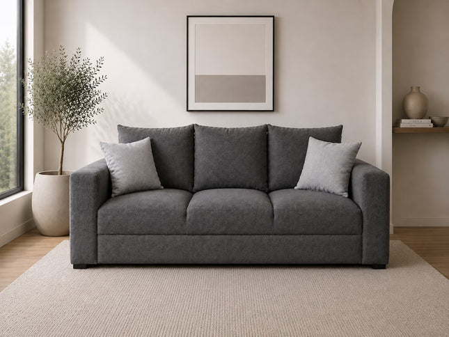 Sofa El Bazar Store Miami Lino 3 Plazas, Modular, Moderno, Sala