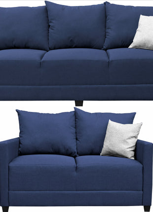 Sala Modular 3-2 El Bazar Store Atlanta Lino nacional Sofá Love seat