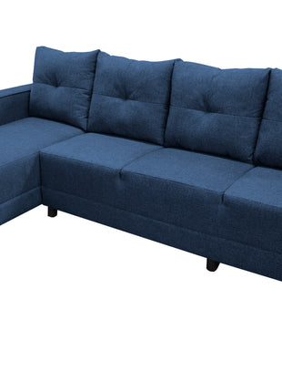 Sala Esquinera El Bazar Store Freya 275x160 cm, Tela Lino nacional, Modular