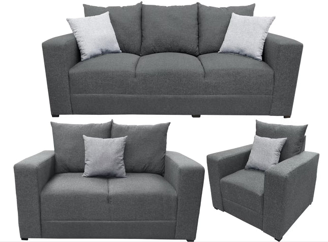 Sala Modular 3-2-1 El Bazar Store Miami, Sofa, Love seat y sillon