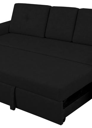 Sofá Cama El Bazar Store Grace Lino Cama Extensible Respaldo Abatible Portavasos en Brazos