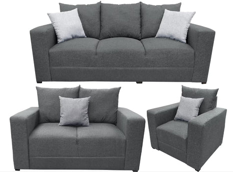 Sala Modular 3-2-1 El Bazar Store Miami, Sofa, Love seat y sillon