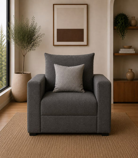 Sillon El Bazar Store Miami Lino 1 plaza, Modular, Moderno, Sala