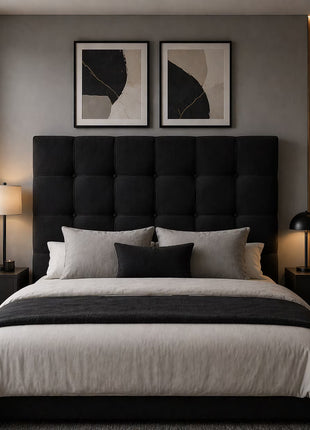 Cabecera Abotonada El Bazar Store Roma Lino Moderna