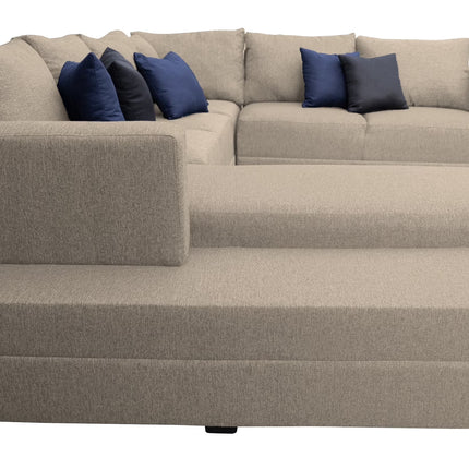 Sala Corbel Esquinera en "U" Lino 200x315x255 cm 4 salas en 1 El Bazar Store