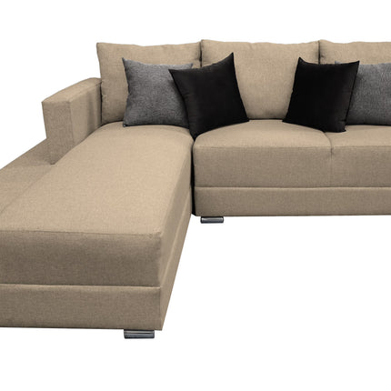 Sala Corbel Esquinera en "U" Lino 200x315x255 cm 4 salas en 1 El Bazar Store