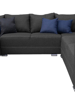 Sala Corbel - Esquinera en "U" Gris Oxford, 200x315x255 cm, 4 salas en 1, El Bazar Store