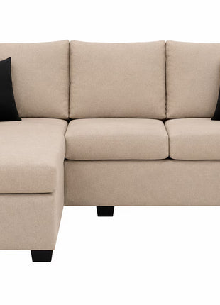 Sala Esquinera El Bazar Store Denver, 200x140 cm, Lado derecho e Izquierdo, Lino nacional, Sofa