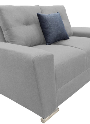 Love seat El Bazar Store Suecia Lino 2 plazas, Modular, Moderno, Sala, Sofa