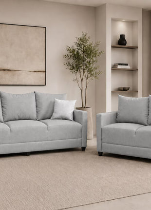 Sala Modular 3-2 El Bazar Store Atlanta Lino nacional Sofá Love seat