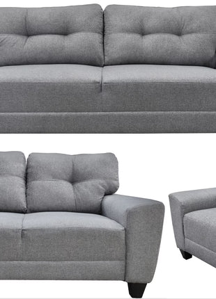 Sala Modular 3-2-1 El Bazar Store Sidney, Sofa, Love seat y sillon
