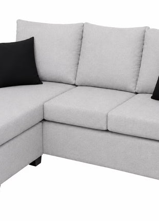 Sala Esquinera El Bazar Store Denver, 200x140 cm, Lado derecho e Izquierdo, Lino nacional, Sofa