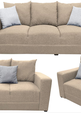 Sala Modular 3-2-1 El Bazar Store Miami, Sofa, Love seat y sillon