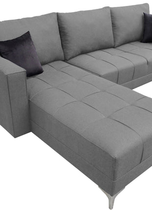 Sala Esquinera El Bazar Store Interlaken 280X180 cm, Tela Lino nacional, Modular