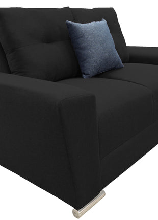 Love seat El Bazar Store Suecia Lino 2 plazas, Modular, Moderno, Sala, Sofa