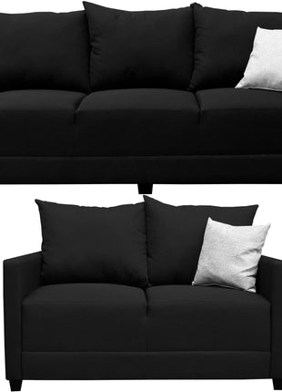 Sala Modular 3-2 El Bazar Store Atlanta Lino nacional Sofá Love seat