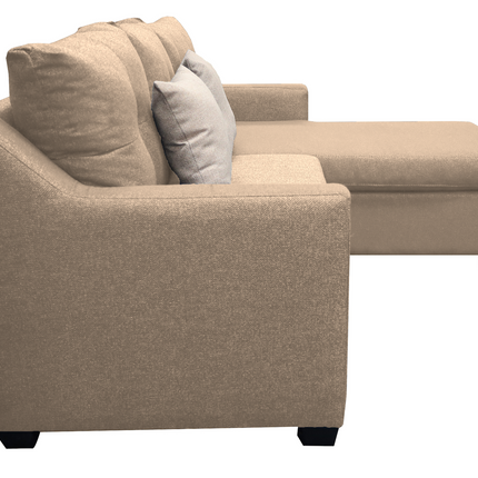 Sala Esquinera El Bazar Store Hermes Beige 225x165 cm, Lado Izquierdo y derecho, Lino nacional