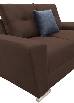 Love seat El Bazar Store Suecia Lino 2 plazas, Modular, Moderno, Sala, Sofa