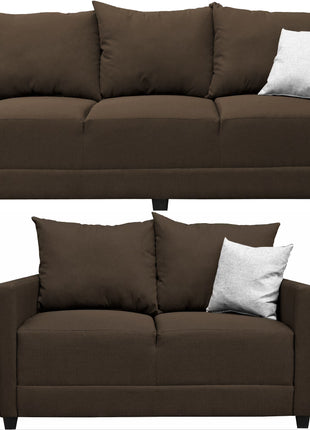 Sala Modular 3-2 El Bazar Store Atlanta Lino nacional Sofá Love seat