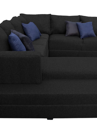 Sala Corbel Esquinera en "U" Lino 200x315x255 cm 4 salas en 1 El Bazar Store