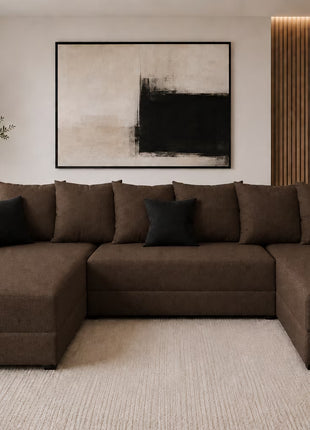 Sala Esquinera Modular en U El Bazar Store Lisboa 180x330x180 cm 3 Piezas