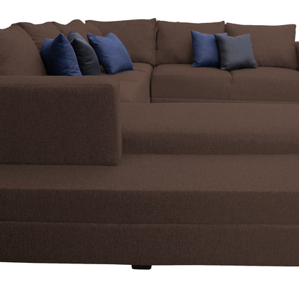Sala Corbel Esquinera en "U" Lino 200x315x255 cm 4 salas en 1 El Bazar Store