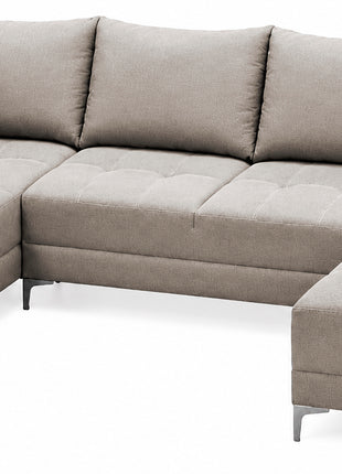 Sala Esquinera Modular en U El Bazar Store Adonia 180x3300x180 cm 3 Piezas