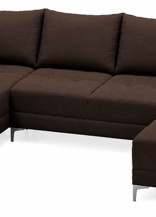 Sala Esquinera Modular en U El Bazar Store Adonia 180x3300x180 cm 3 Piezas