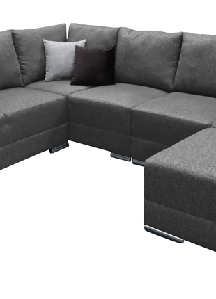 Sala Esquinera Modular El Bazar Store Artemis 230x300 cm, Derecha ó Izquierda, Tela Lino nacional
