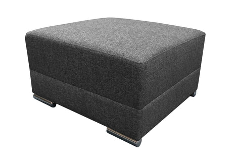 Taburete El Bazar Store Artemis Gris Oxford 85x75 cm, Tela Lino nacional, Modular, Sala