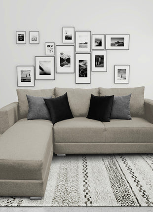 Sala Esquinera El Bazar Store Aston 260x200 cm Beige lino nacional