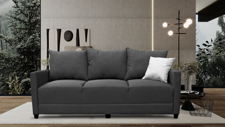 Sofa El Bazar Store Atlanta Lino 3 plazas Modular Moderno