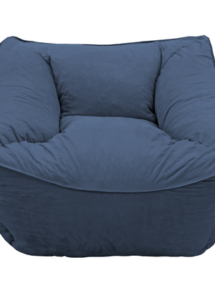 Sillon Puff El Bazar Store Azul Marino, Sillon Ocasional
