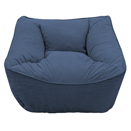 Sillon Puff El Bazar Store Azul Marino, Sillon Ocasional